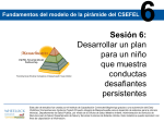 6 Fundamentos del modelo de la pirámide del CSEFEL Sesión 6