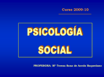 2.- Psicología social y relaciones intergrupales