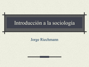 Introducción a la sociología - tratar de comprender, tratar de ayudar