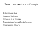 Introducción a la Virología