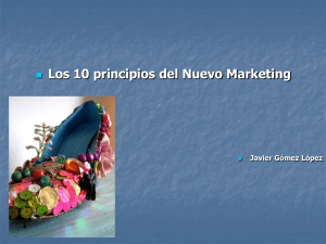 Los 10 principios del Nuevo Marketing que propone Philip Kotler