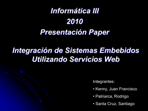 Diapositiva 1 - Sistemas e Informática