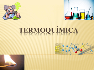 termoquímica - Colegio Santa Sabina