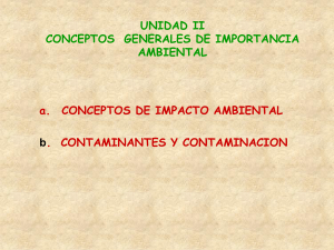 Pérdida de diversidad de especies