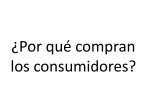 ¿Por qué compran los consumidores?