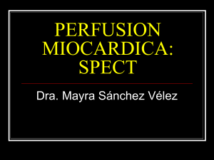 perfusion miocardica - ELECTROCARDIOGRAFIA
