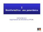 Bioinformática: lo “bio” - Departamento de Informática USM