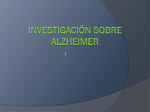 Clase 13: Investigación sobre Alzheimer.