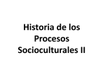 Historia de los procesos Socioculturales II
