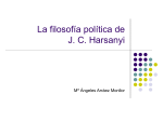 PPT Sobre la filosofía política de John Harsanyi