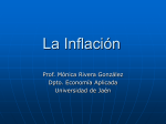 Inflación - Universidad de Jaén