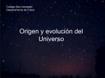 Origen universo