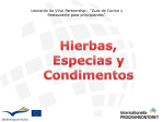 hierbas y especies - Gobierno de Canarias