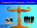 Evaluación de Programas y Proyectos -Eduardo Aldunate