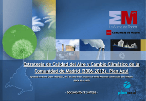 3. Estrategia de Calidad del Aire y Cambio Climático