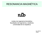 Resonancia Magnética - Nucleo de Ingenieria Biomedica