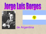 Jorge Luis Borges - Villa Walsh Academy