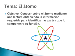 Tema: El átomo - Ecomundo Centro de Estudios