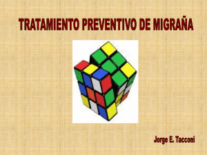 prevención de migraña