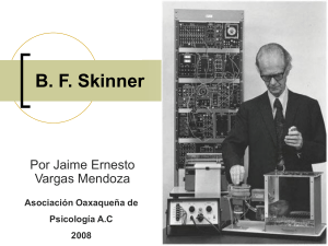 Biografía de B. F. Skinner