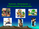 Nutrición, Alimentación y Enfermedades Nutricionales