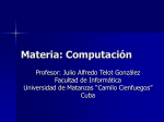 Materia: Computaciòn