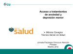 Slide 1 - Consejo General de la Psicología de España