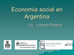 Economia social en Argentina