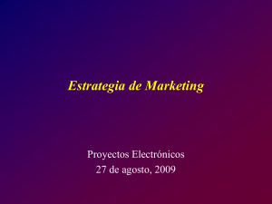 Estrategia de Marketing