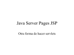 Java Server Pages JSP