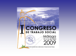 Diapositiva 1 - Colegio Profesional de Trabajo Social de Málaga