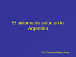 El sistema de salud en la Argentina