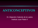 anticonceptivos - Dr. Calanda