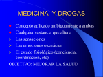 medicina y drogas - Ecomundo Centro de Estudios