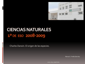 teoría de la selección natural