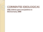 corrientes ideologicas - Centro de Estudios Judiciales