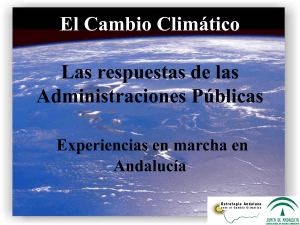 El Cambio Climático