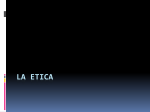 La Etica - Ecomundo Centro de Estudios