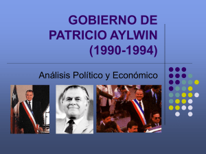 gobierno de patricio aylwin (1990-1994)