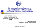 Perspectiva internacional de la Seguridad Social