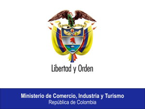 Sin título de diapositiva - Ministerio de Comercio, Industria y Turismo