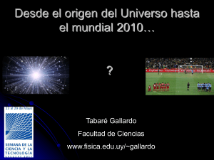 Diapositiva 1 - Instituto de Física Facultad de Ciencias