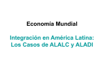 Economía Mundial Integración en América Latina