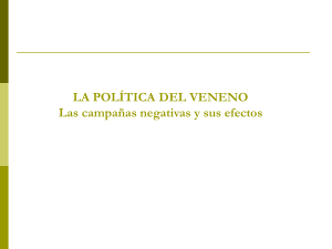 campañas negativas - Vox Populi | Encuestas de opinión pública