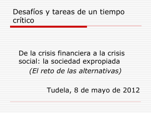 El reto de las alternativas