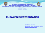 Campo Electrico - MSc. José Fernando Pinto Parra