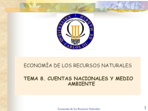TEMA 1. Economía y Medio Ambiente