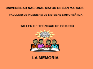 clase memoria - ALUMNOS FISI