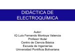 electroquímica - Universidad Pontificia Bolivariana