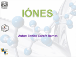 Iones en el suelo - Portal Académico del CCH